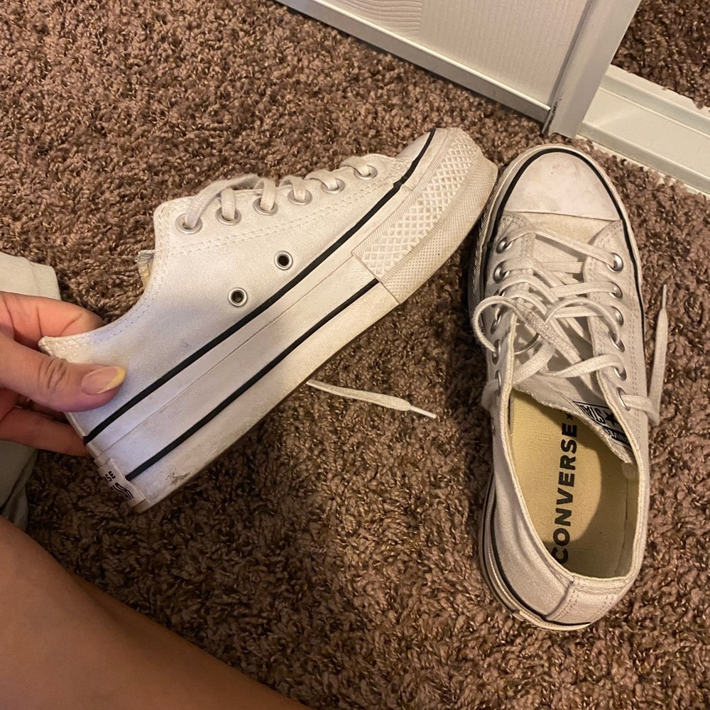 Converse platform sneakers